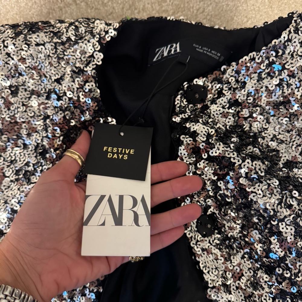 Zara sequin jacket - Picture 12 of 14